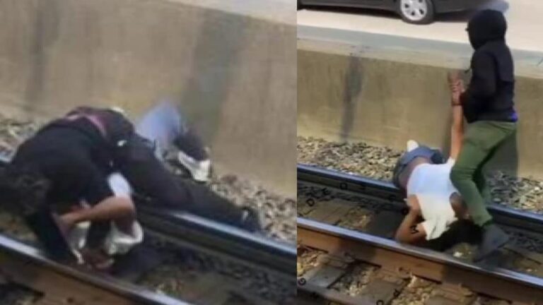 Good Samaritan Saves Man Who Fell on Chicago Train Tracks During Fight