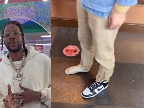 2 Chainz Buys New Sneakers for His Photographer