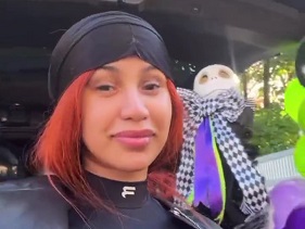 To Celebrate Halloween, Cardi B and Offset Distribute Candy