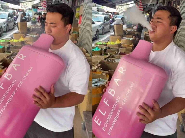The World’s Largest Vape in Public