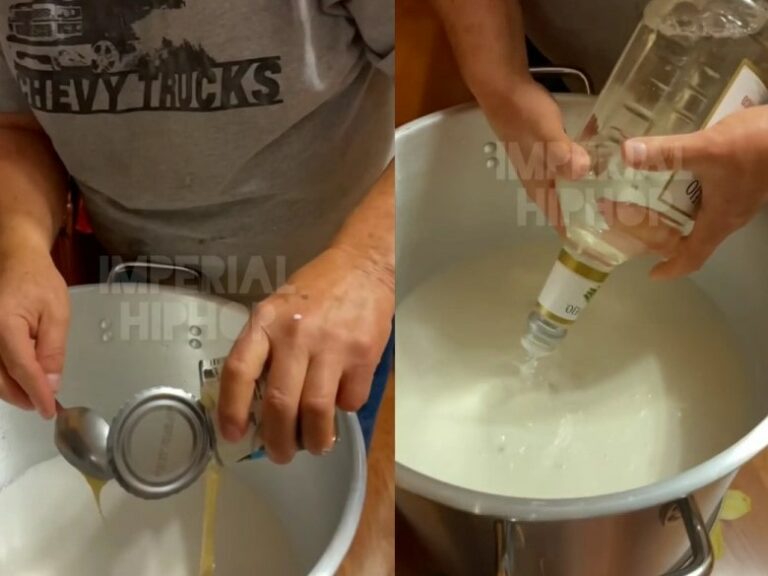 Is This the Proper Method for Making It? a Man Demonstrates How to Make Coquito