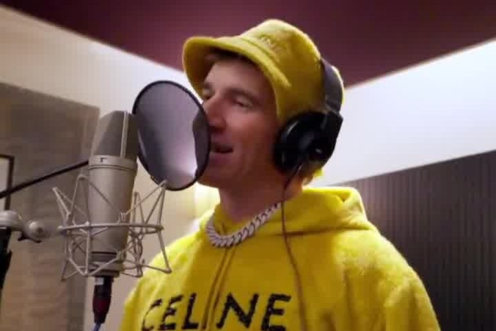 Who Requested This? Eli Manning Raps With Fivio Foreign in the Studio!
