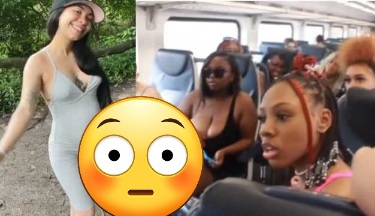 Pregnant OnlyFans Woman Goes Off On A Group Of Women For Holding Up The NJ Transit… Had Them All On Hush Mode!