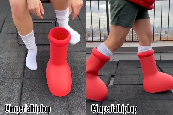 Upcoming Release Of MSCHF’s Big Red Boot