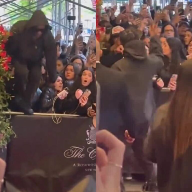 A$AP Rocky Jumps the Crowd to Get to the Hotel for the Met Gala