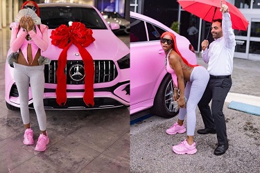 Sexyy Red Was Dancing to Her Music on Top of Her New $130,000 Mercedes Benz at the Dealership