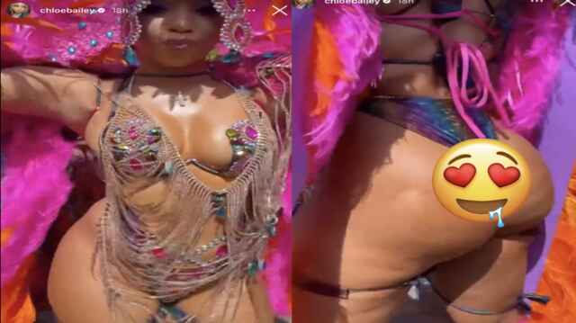 That Thang Thangin’: Chloe Bailey Was Showing Off At St. Lucia’s Legends Carnival!