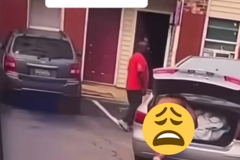 Naked Woman Wearing Bonnet Rushes Out of Home to Prevent Car Repossession