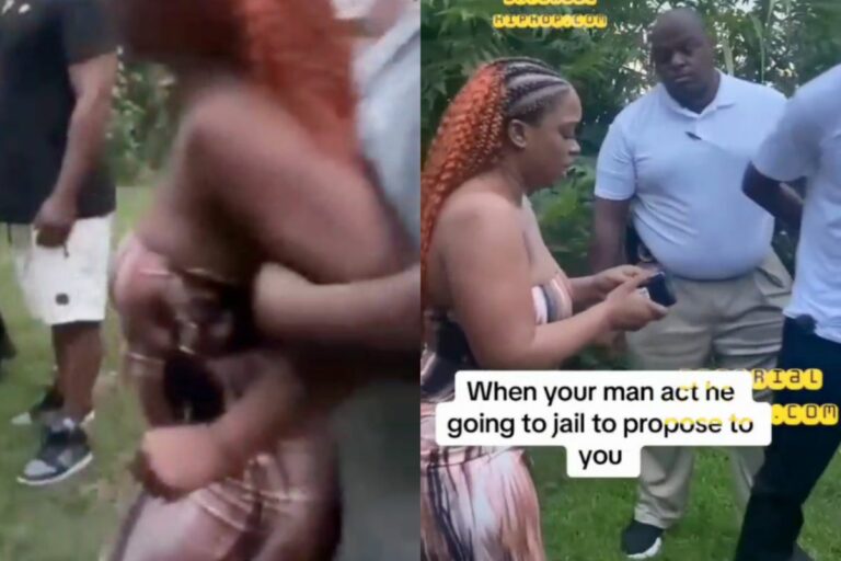 Player Pulls Off Epic Fake Arrest to Pop the Question
