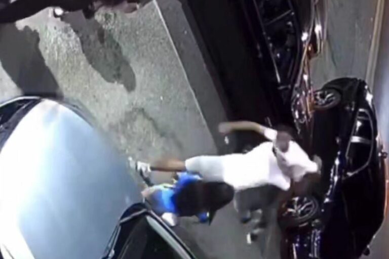 Unexpected Incident: Man Collapses on Sidewalk, Brother Comes to the Rescue