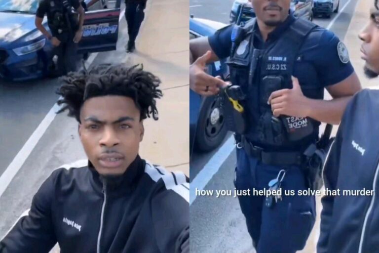 Homie Calls Out the 5-0 on the Stream, Then the Cop Hits Back, Labeling Him a Material Witness
