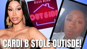 A North Carolina rapper known as “Rissa Reign” accuses Cardi B of stealing her song, “Outside.”