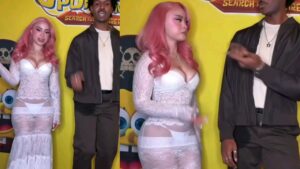 Ice Spice Turns Heads at ‘Search for SquarePants’ NYC Premiere: Was Her Outfit Too Bold for a Family Event?
