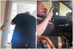 Wildin’ Out: She Throws Hands at Her Man, Then Jumps in the Whip as He Yells ‘You Headed to Jail!’