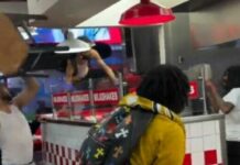 Knicks Fans TURN FIVE GUYS INTO GROUND ZERO After Game 4 W: Burgers, Buns, and Dignity All Lost in the Madness