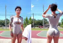 Son Tryna Dunk, but Mom Dunkin’ on ‘Em With That Fit
