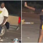 Woman Sprays Boyfriend With Mace as He Steps Into His Truck—Then He Tosses Her Stuff and Drives Off