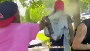 Man on Bicycle Unleashes Bear Mace During Street Dispute—Victim Apparently Owed Him