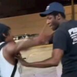 Man in Hat Refuses to Leave After Being Confronted—Then One Hard Smack Sends Him Running