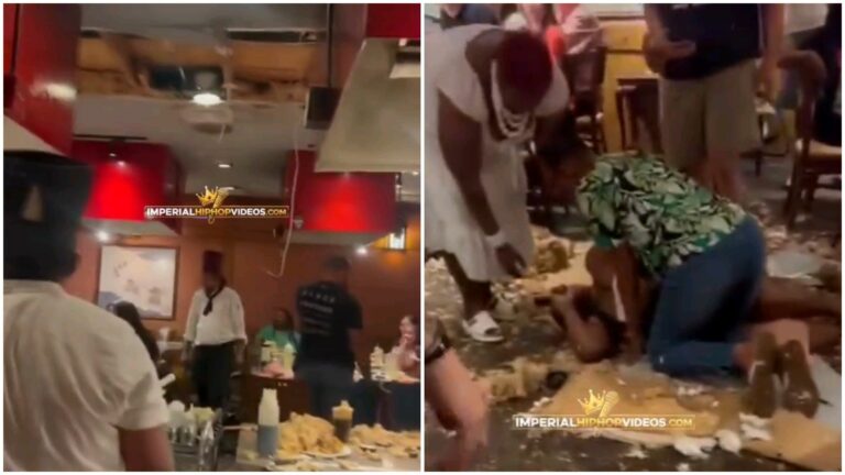 Ceiling Collapses Over Diners at Winston-Salem Restaurant, Leaving Customers Stunned