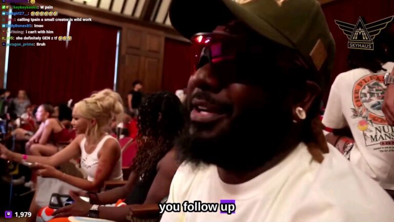 Streamer University Student Doesn’t Recognize T-Pain and Asks If He’s a “Small Creator”