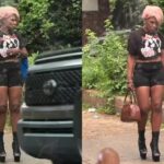Granny Risks It All Crossing the Street in Sky-High 6-Inch Heels