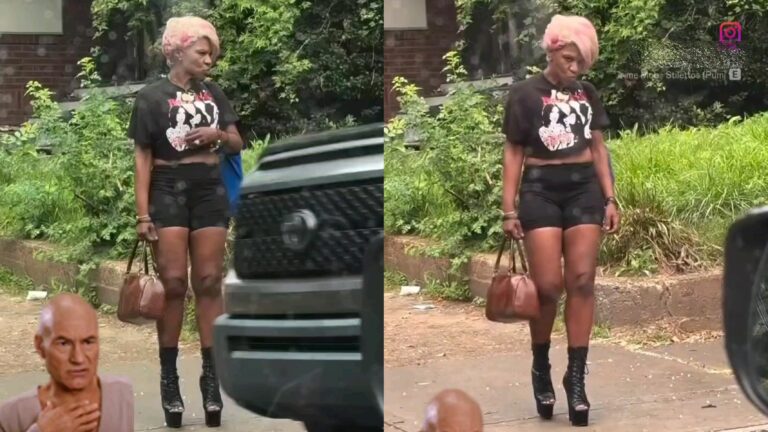 Granny Risks It All Crossing the Street in Sky-High 6-Inch Heels