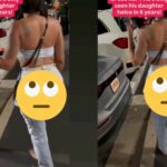 Barefoot Woman Tells Her Baby Daddy to Stop Following Her Outside the Club