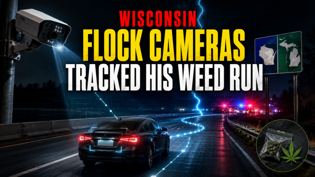 Wisconsin Cops Used Flock Cameras to Track Man’s Weed Run Across State Lines
