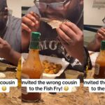 Man Goes Crazy on This Fish — Ain’t Leave Nothing But Bones! 😂🐟