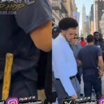 Backpack Dude Gets Into It With Canal Street Counterfeit Vendors, Pulls Out a Hammer Over a “Fair One” 😭🔨