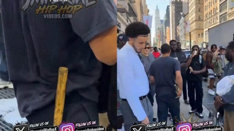 Backpack Dude Gets Into It With Canal Street Counterfeit Vendors, Pulls Out a Hammer Over a “Fair One” 😭🔨