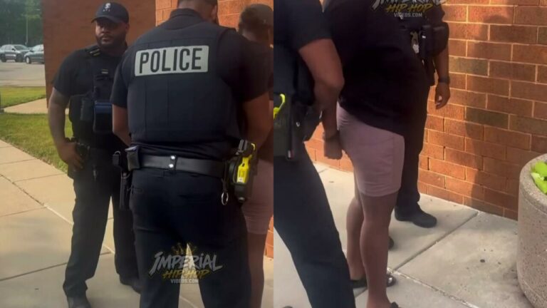 Custody Dispute Gets Heated! 😳 Pregnant Woman Handcuffed After Allegedly Refusing To Let Child’s Father See His Kid Despite Court Order